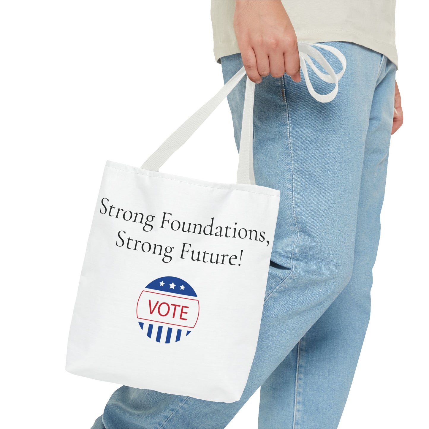 Strong Foundation, Strong Future Tote Bag