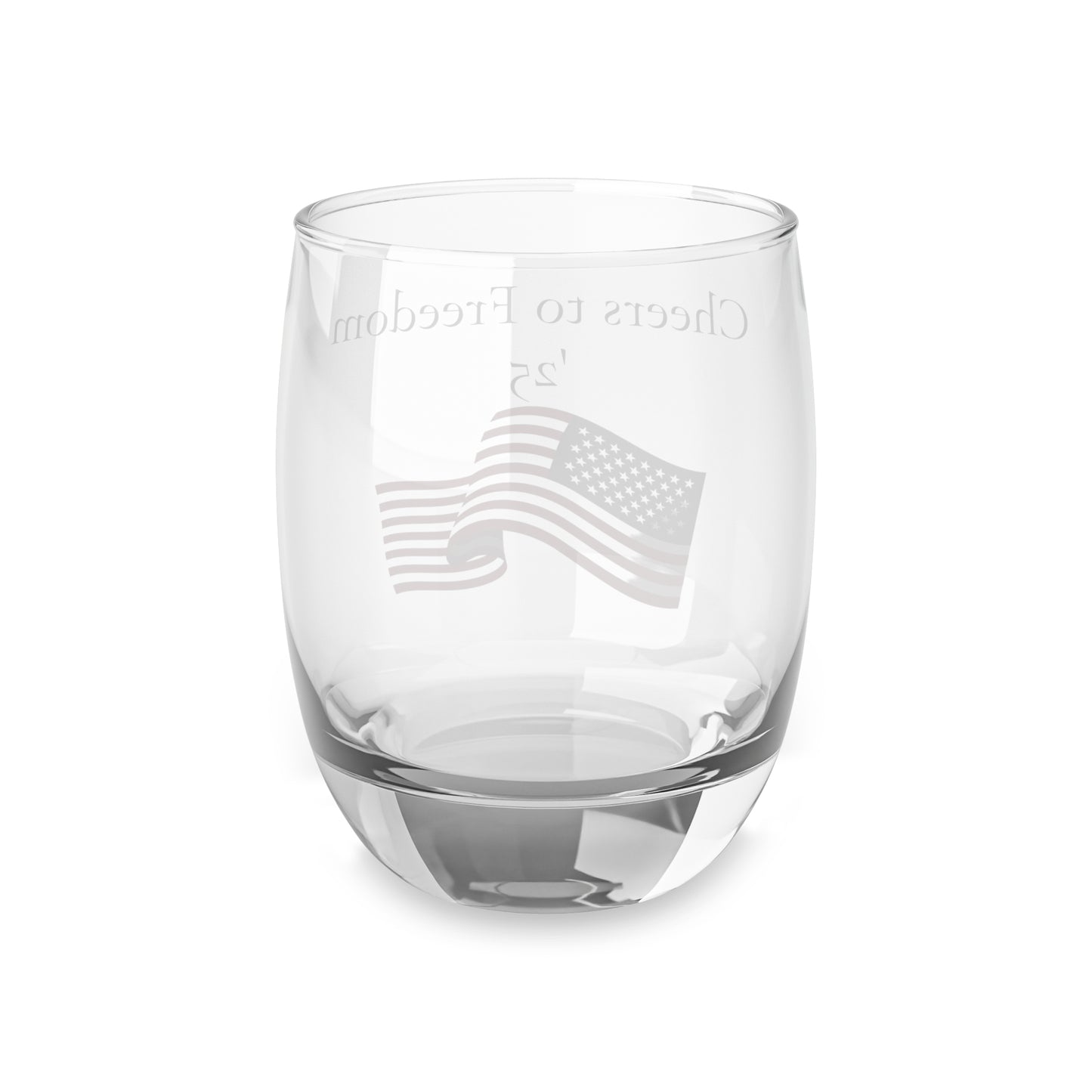 Whiskey Glass - New Years Cheers to Freedom 2025