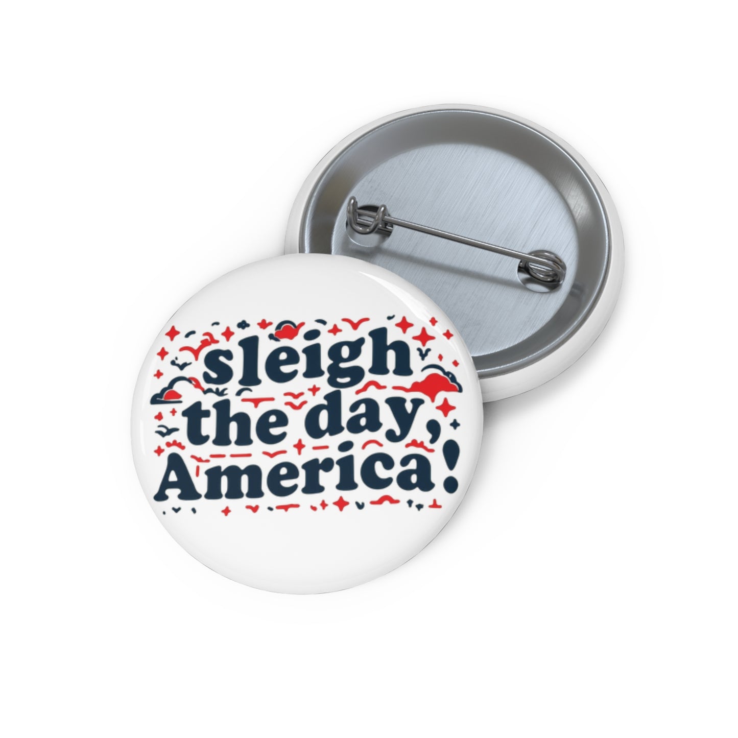 Holiday Pin Buttons