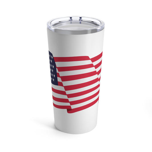 Tumbler 20oz American Flag Patriotic Drinkware