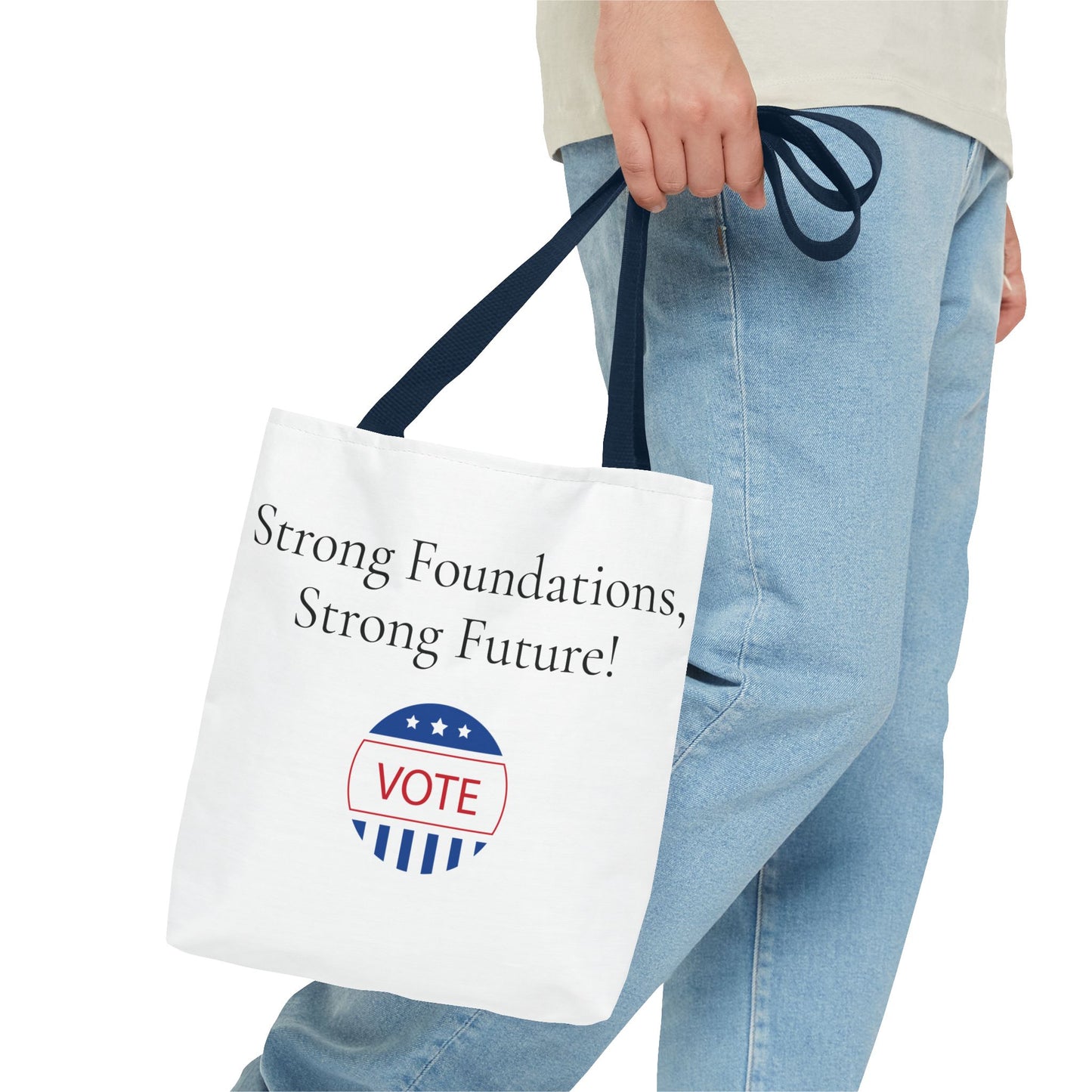 Strong Foundation, Strong Future Tote Bag