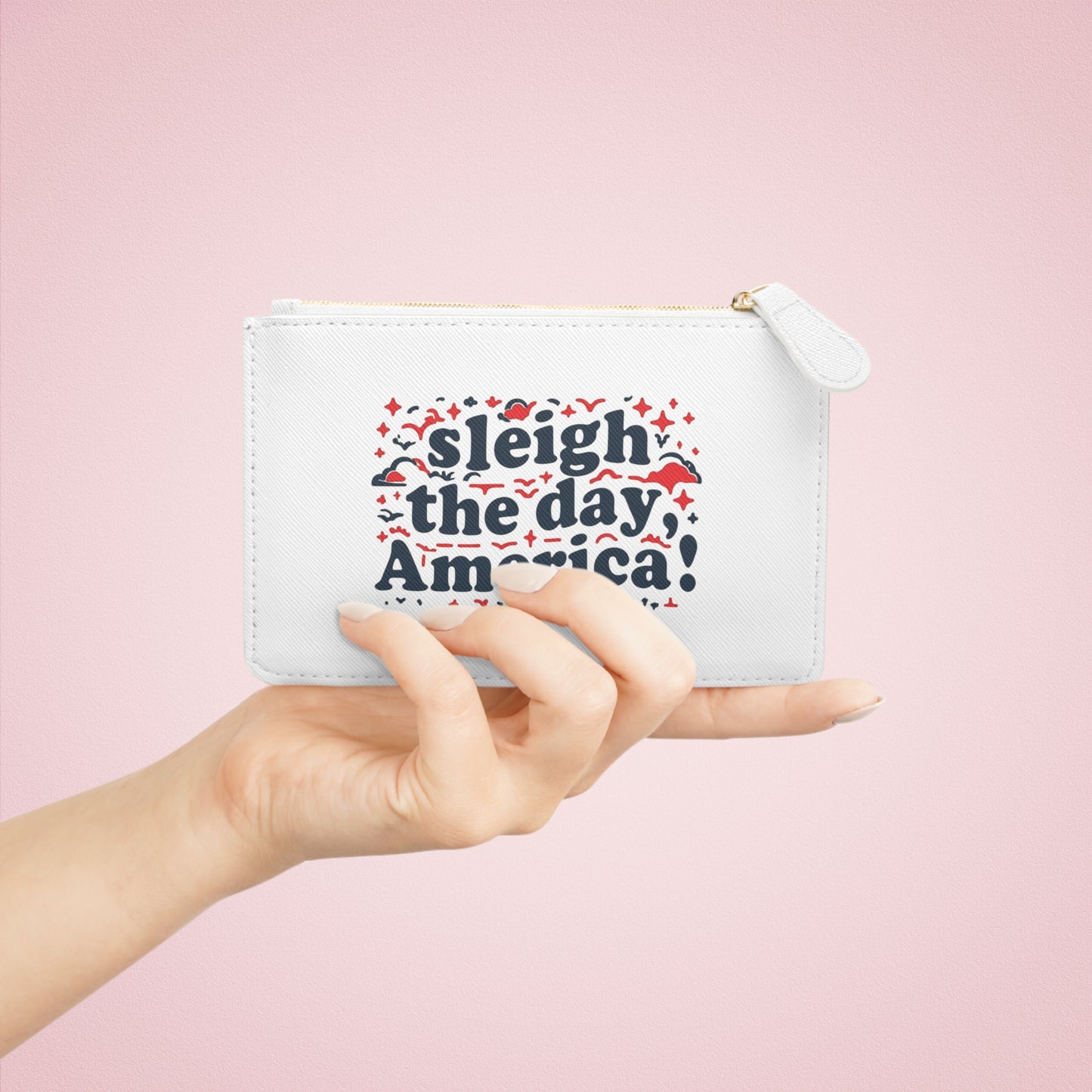 Mini Clutch Bag - Patriotic and Christmas Themed