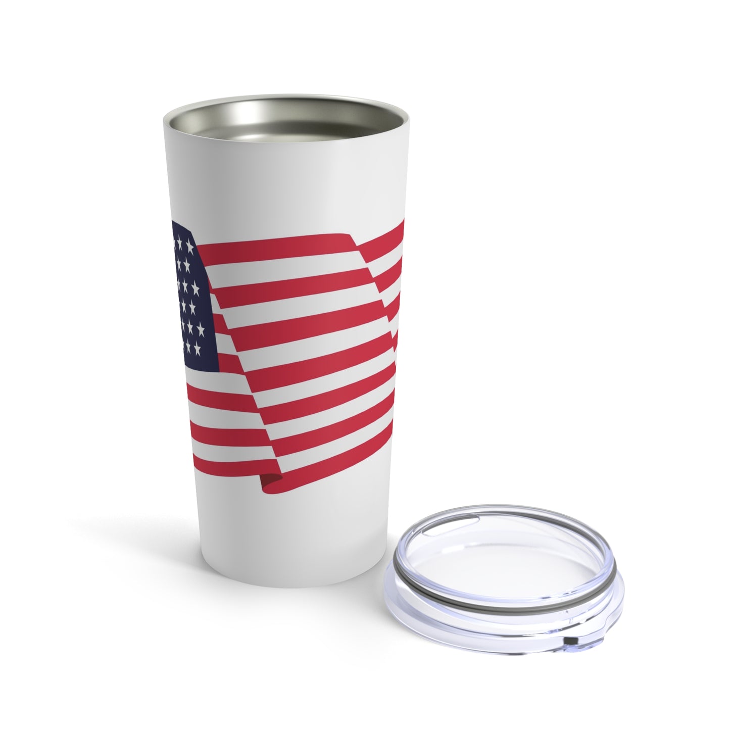 Tumbler 20oz American Flag Patriotic Drinkware