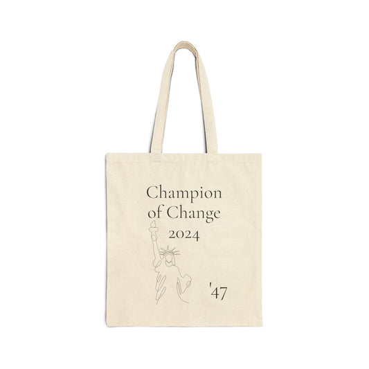 Champion of Change 2024 Tote Bag